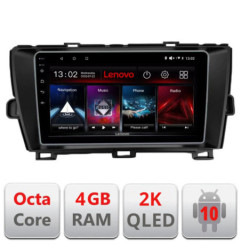 Navigatie dedicata Lenovo Toyota Prius 2009-2014 L-TY39, Octacore, 4Gb RAM, 64Gb Hdd, 4G, QLED 2K, DSP, Carplay, Bluetooth