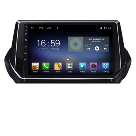 Navigatie dedicata Peugeot 2008 2020- Android radio gps internet Lenovo Octa Core 8+128 LTE Kit-209-2020+EDT-E609
