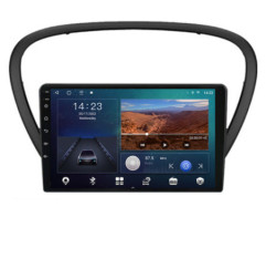 Navigatie dedicata Peugeot 607 Android ecran Qled 2K Octa Core 3+32 carplay android auto Kit-607+EDT-E309v3-2K