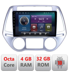 Navigatie dedicata Hyundai I20 2011-2014 manual si automat  Android radio gps internet Octa core 4+32 Kit-i20-2012+EDT-E409
