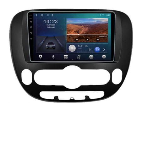 Navigatie dedicata Kia Soul 2014-2019 Android ecran Qled 2K Octa Core 3+32 carplay android auto Kit-soul-2014+EDT-E309v3-2K