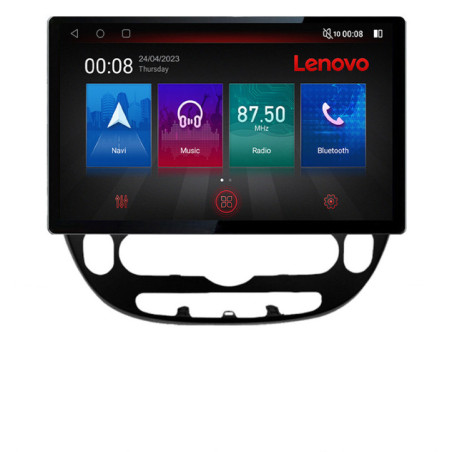 Navigatie dedicata Lenovo Kia Soul 2014-2019, Ecran 2K QLED 13",Octacore,8Gb RAM,128Gb Hdd,4G,360,DSP,Carplay,Bluetooth