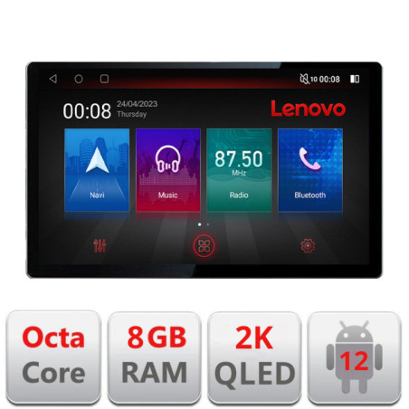 Navigatie dedicata Lenovo Mercedes Viano Vito 2003-2015 Ecran 2K QLED 13",Octacore,8Gb RAM,128Gb Hdd,4G,360,DSP,Carplay,Bluetooth