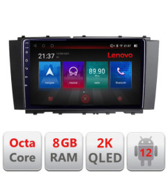 Navigatie dedicata Lenovo Mercedes CLK W209 Octacore, 8 Gb RAM, 128 Gb Hdd, 4G, Qled 2K, DSP, Carplay AA, 360, Bluetooth