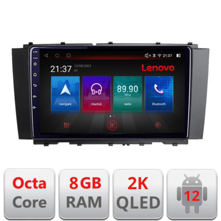 Navigatie dedicata Lenovo Mercedes CLK W209 Octacore, 8 Gb RAM, 128 Gb Hdd, 4G, Qled 2K, DSP, Carplay AA, 360, Bluetooth
