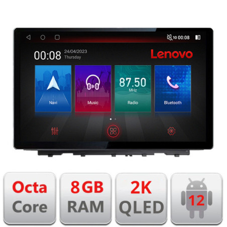 Navigatie dedicata Lenovo Mercedes CLK W209 Ecran 2K QLED 13",Octacore,8Gb RAM,128Gb Hdd,4G,360,DSP,Carplay,Bluetooth