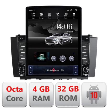 Navigatie dedicata Mercedes CLK W209 Android radio gps internet Lenovo Octa Core 4+64 LTE Kit-w209+EDT-E709