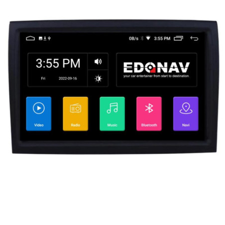 Navigatie dedicata Edonav Fiat ducato 2022- A-DUCATO Ecran Qled,2Gb Ram,32Gb Hdd,USB,Bluetooth,Wifi