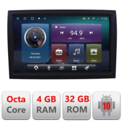 Navigatie dedicata Edonav Fiat ducato 2022- C-ducato,QLED,Octacore,4 Gb RAM,32 Gb Hdd,360,4G,DSP,GPS,Bluetooth