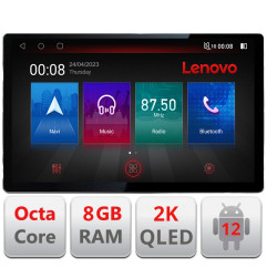 Navigatie dedicata Renault Express  Lenovo ecran 13" 2K 8+128 Android Waze USB Navigatie 4G 360 Toslink Youtube Radio kit-expre