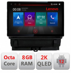 Navigatie dedicata Audi Q3 2011-2018 Lenovo ecran 13" 2K 8+128 Android Waze USB Navigatie 4G 360 Toslink Youtube Radio KIT-q3+E