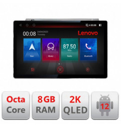 Navigatie dedicata Citroen C4 Quad Core N-088 Lenovo ecran 13" 2K 8+128 Android Waze USB Navigatie 4G 360 Toslink Youtube Radio