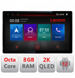 Navigatie dedicata Fiat 500L 2012-2017 N-500L Lenovo ecran 13" 2K 8+128 Android Waze USB Navigatie 4G 360 Toslink Youtube Radio