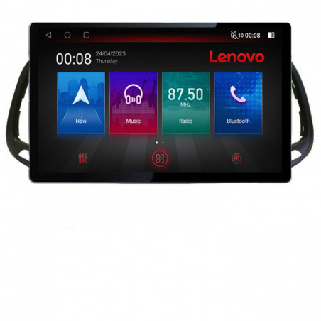 Navigatie dedicata Fiat Doblo 2015-2018 N-DOBLO15 Lenovo ecran 13" 2K 8+128 Android Waze USB Navigatie 4G 360 Toslink Youtube R