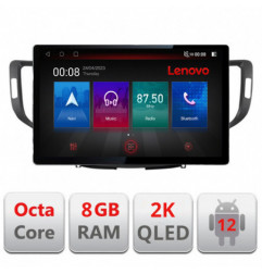 Navigatie dedicata Honda Accord 2008-2012 N-8951 Lenovo ecran 13" 2K 8+128 Android Waze USB Navigatie 4G 360 Toslink Youtube Ra