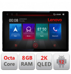 Navigatie dedicata Honda Civic 2016-2020 Lenovo ecran 13" 2K 8+128 Android Waze USB Navigatie 4G 360 Toslink Youtube Radio KIT-