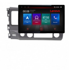 Navigatie dedicata Honda Civic Sedan N-044 Lenovo ecran 13" 2K 8+128 Android Waze USB Navigatie 4G 360 Toslink Youtube Radio KI