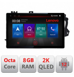 Navigatie dedicata Kia Optima 2011-2013 N-091 Lenovo ecran 13" 2K 8+128 Android Waze USB Navigatie 4G 360 Toslink Youtube Radio