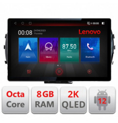 Navigatie dedicata Kia Soul 2020- N-soul Lenovo ecran 13" 2K 8+128 Android Waze USB Navigatie 4G 360 Toslink Youtube Radio kit-