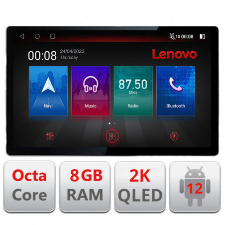 Navigatie dedicata Lexus NX  2014-2020 Lenovo ecran 13" 2K 8+128 Android Waze USB Navigatie 4G 360 Toslink Youtube Radio KIT-nx
