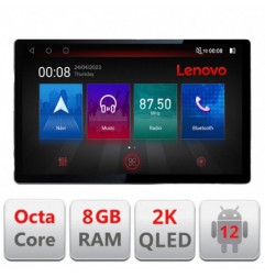 Navigatie dedicata Nissan Qashqai N-353 Lenovo ecran 13" 2K 8+128 Android Waze USB Navigatie 4G 360 Toslink Youtube Radio KIT-3