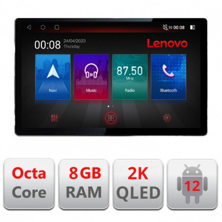 Navigatie dedicata Opel Antara N-019 Lenovo ecran 13" 2K 8+128 Android Waze USB Navigatie 4G 360 Toslink Youtube Radio KIT-019+