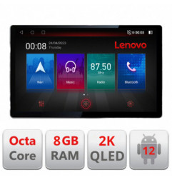 Navigatie dedicata Skoda Octavia 3 N-279 Lenovo ecran 13" 2K 8+128 Android Waze USB Navigatie 4G 360 Toslink Youtube Radio KIT-