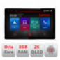 Navigatie dedicata Skoda Octavia 3 N-279 Lenovo ecran 13" 2K 8+128 Android Waze USB Navigatie 4G 360 Toslink Youtube Radio KIT-
