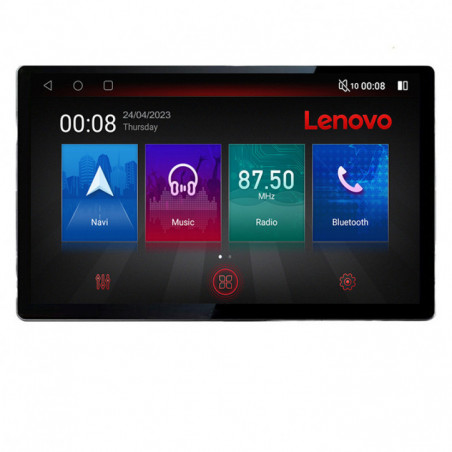 Navigatie dedicata Smart For Two 2015- N-Smart15 Lenovo ecran 13" 2K 8+128 Android Waze USB Navigatie 4G 360 Toslink Youtube Ra