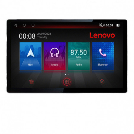 Navigatie dedicata Toyota Auris 2017- N-AURIS  Lenovo ecran 13" 2K 8+128 Android Waze USB Navigatie 4G 360 Toslink Youtube Radi