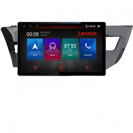 Navigatie dedicata Toyota Corolla 2013-2017 N-470 Lenovo ecran 13" 2K 8+128 Android Waze USB Navigatie 4G 360 Toslink Youtube R