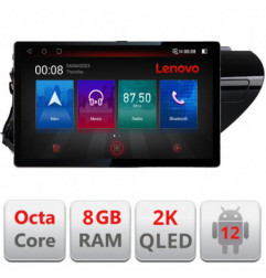 Navigatie dedicata Toyota Hilux 2016- N-TY59 Lenovo ecran 13" 2K 8+128 Android Waze USB Navigatie 4G 360 Toslink Youtube Radio