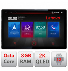 Navigatie dedicata Toyota RAV4 2018 Lenovo ecran 13" 2K 8+128 Android Waze USB Navigatie 4G 360 Toslink Youtube Radio KIT-RAV4+