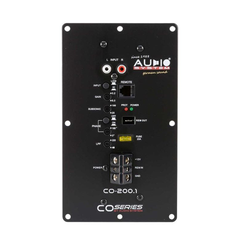 Amplificator auto incorporabil CO-200.1 Audio System