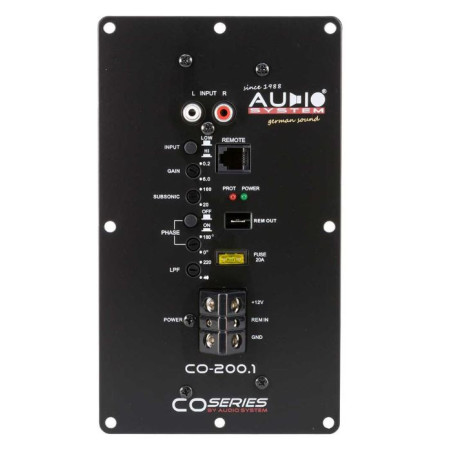 Amplificator auto incorporabil CO-200.1 Audio System