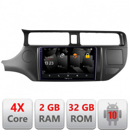 Navigatie dedicata Nakamichi Kia Rio 2011-2013 5230-204  Android Ecran 720P Quad Core 2+32 carplay android auto