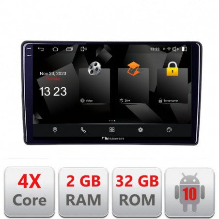 Navigatie dedicata Nakamichi Peugeot 307 5230-307  Android Ecran 720P Quad Core 2+32 carplay android auto