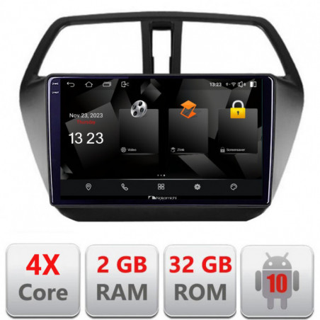 Navigatie dedicata Nakamichi Suzuki S-Cross Quad Core 5230-337  Android Ecran 720P Quad Core 2+32 carplay android auto