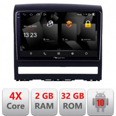 Navigatie dedicata Nakamichi Fiat Albea 2009-2014 5230-ALBEA  Android Ecran 720P Quad Core 2+32 carplay android auto