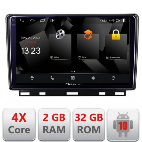 Navigatie dedicata Nakamichi Renault Clio 5 5230-Clio5   Android Ecran 720P Quad Core 2+32 carplay android auto