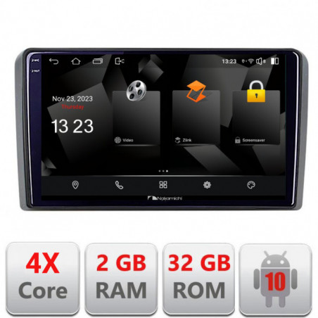 Navigatie dedicata Nakamichi Iveco Daily 2007-2014 5230-DAILY  Android Ecran 720P Quad Core 2+32 carplay android auto