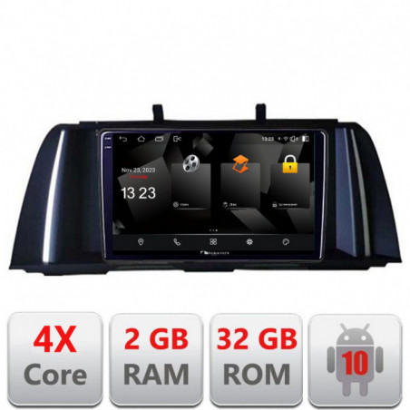 Navigatie dedicata Nakamichi Seria 5 F10 2010-2012 CIC  Android Ecran 720P Quad Core 2+32 carplay android auto