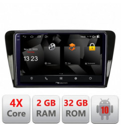 Navigatie dedicata Nakamichi Skoda Rapid Seat Toledo 2013+ Android Ecran 720P Quad Core 2+32 carplay android auto