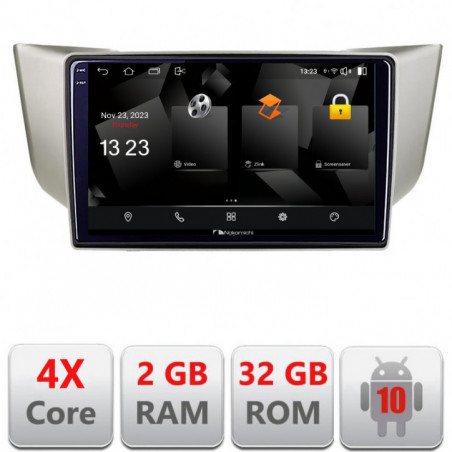Navigatie dedicata Nakamichi Lexus RX 2003-2009 5230- rx-03  Android Ecran 720P Quad Core 2+32 carplay android auto