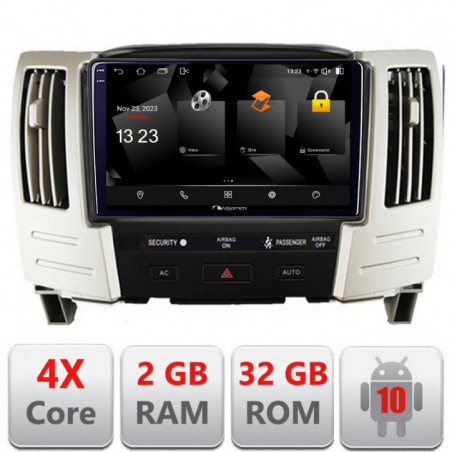 Navigatie dedicata Nakamichi Lexus RX300 2003-2008  Android Ecran 720P Quad Core 2+32 carplay android auto