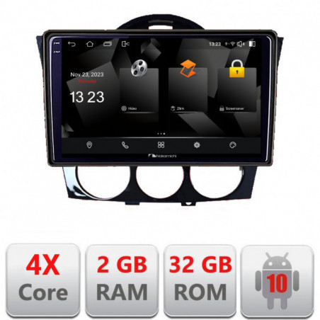 Navigatie dedicata Nakamichi Mazda RX8 2008-2011   Android Ecran 720P Quad Core 2+32 carplay android auto