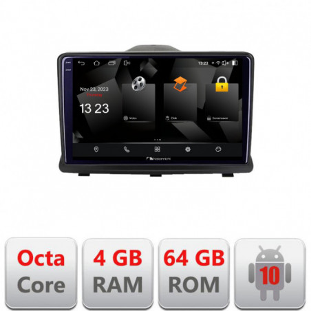 Navigatie dedicata Nakamichi Opel Antara 5510-019  Android Octa Core 720p 4+64 DSP 360 camera carplay android auto