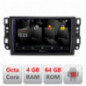 Navigatie dedicata Nakamichi Chevrolet Captiva 5510-020  Android Octa Core 720p 4+64 DSP 360 camera carplay android auto