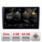 Navigatie dedicata Nakamichi Audi A4 B6 Quad Core 5510-050  Android Octa Core 720p 4+64 DSP 360 camera carplay android auto