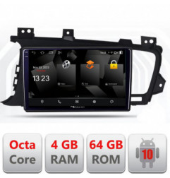 Navigatie dedicata Nakamichi Kia Optima 2011-2013 5510-091  Android Octa Core 720p 4+64 DSP 360 camera carplay android auto